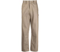 Weite Hose im Workwear-Look