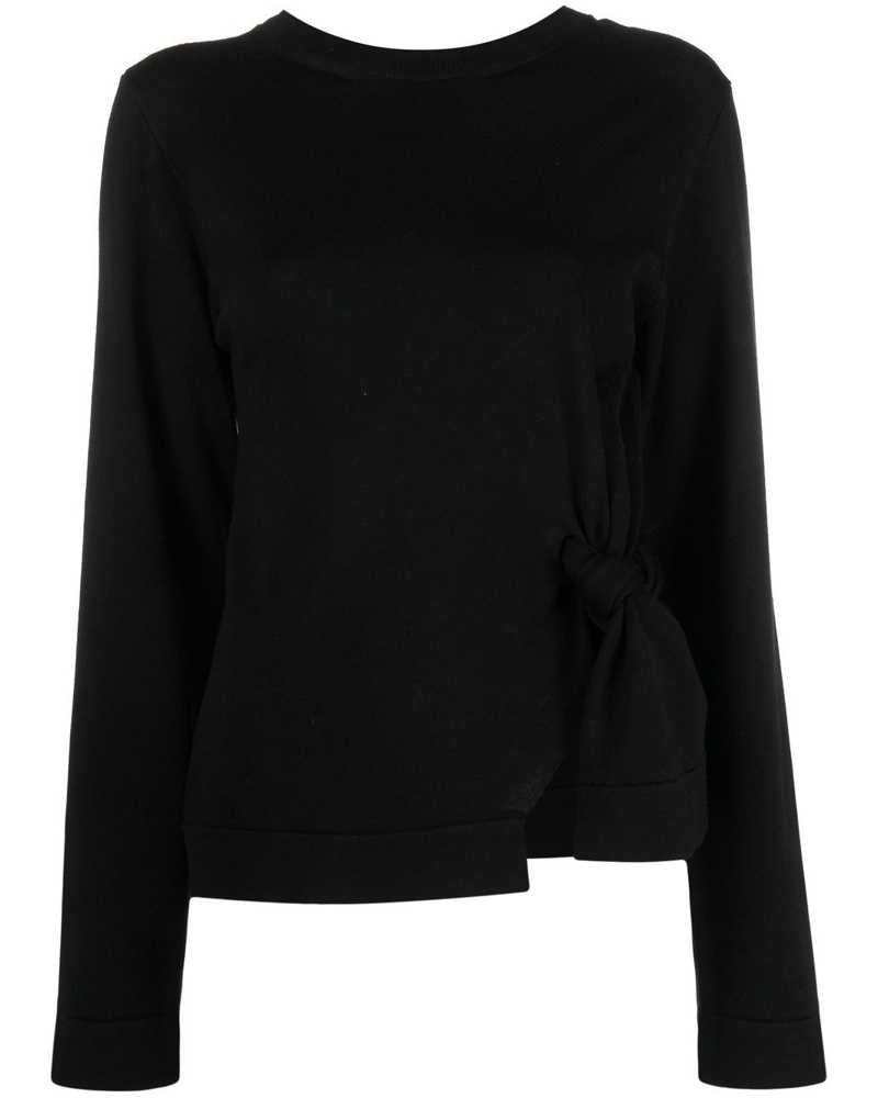 Jil Sander Damen Pullover mit offenem Rücken
