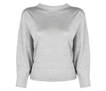 three-quarter sleeves knitted top