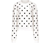 Sweatshirt mit Polka Dots