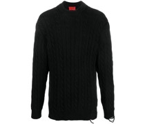 Pullover mit Zopfmuster