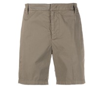Chino-Shorts mit Bügelfalten