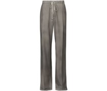 Weite High-Waist-Hose