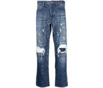 Jeans im Distressed-Look