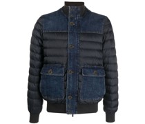 Gefütterte Jacke mit Knopfleiste