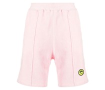 Shorts aus Frottee mit Logo-Patch