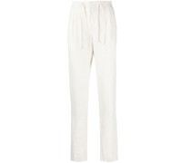 Plissierte Tapered-Hose