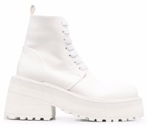 Schnürstiefel mit Plateau