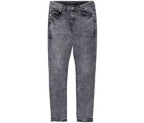 Halbhohe P001 Slim-Fit-Jeans