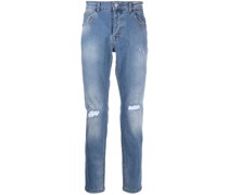 Jeans im Distressed-Look