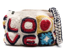 Abbie Schultertasche im Patchwork-Look