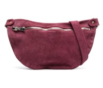 Gürteltasche aus Wildleder