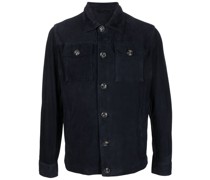 Hemdjacke aus Leder