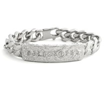 Foil numbers-motif bracelet