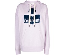 Hoodie mit Logo-Print