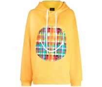 Karierter Hoodie