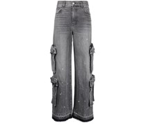 Baggy Wide-Leg-Jeans