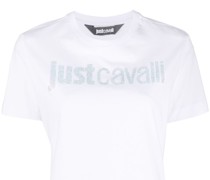 T-Shirt mit Kristall-Logo