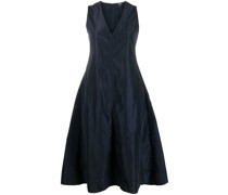 Midikleid mit V-Ausschnitt