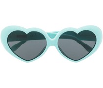 Herzförmige Sonnenbrille