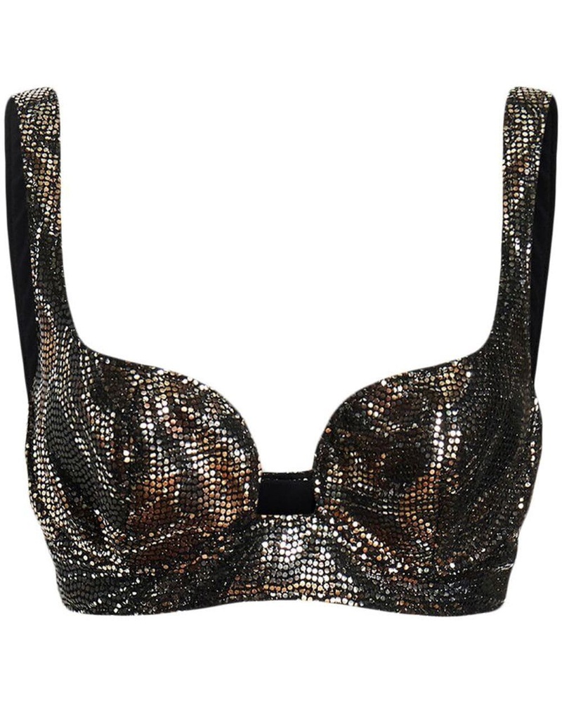 Etro Damen Cropped-Top mit Paisleymuster