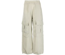 Hoch sitzende Cargohose