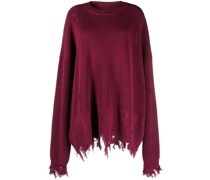 Pullover in Distressed-Optik
