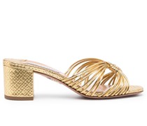 Metallische Mules 60mm