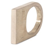 Plate Ring aus Sterlingsilber