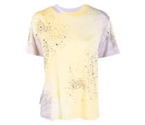 T-Shirt mit Batikmuster