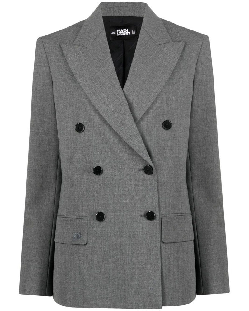 Karl Lagerfeld Damen Doppelreihiger Blazer Karl Lagerfeld Damen Doppelreihiger Blazer