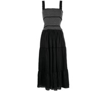 Gerafftes Maxikleid