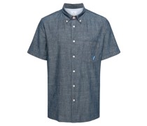 Button-down-Hemd aus Baumwolle