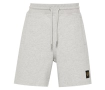 Jersey-Shorts mit Logo-Patch