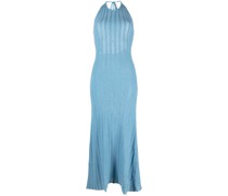 Gestricktes Neckholder-Kleid