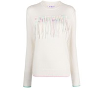 Pullover mit Logo-Stickerei