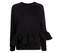 Sweatshirt mit Rüschen