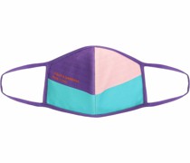 Mundschutzmaske in Colour-Block-Optik
