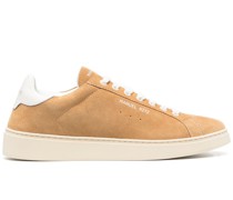 Sneakers aus Wildleder mit Logo