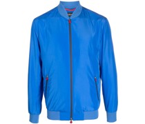 Bomberjacke mit Logo-Schild