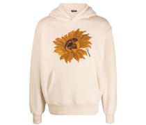 Hoodie mit Blumenmotiv