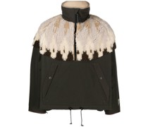 Windbreaker mit Fleece-Einsatz