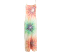 Midikleid mit Batikmuster