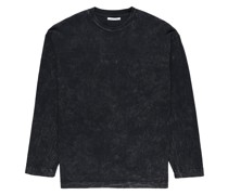 Sweatshirt mit Acid-Wash-Effekt