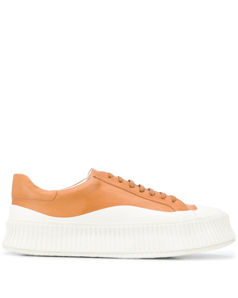 jil sander canvas sneakers
