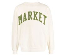 Sweatshirt mit Logo-Stickerei