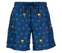 Levin Badeshorts mit Palmen