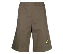 Bermudas mit Logo-Patch