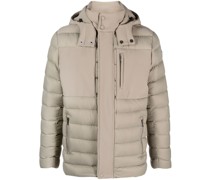 Gesteppte Kapuzenjacke
