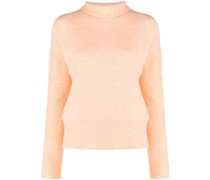 Rollkragenpullover mit gebürstetem Finish